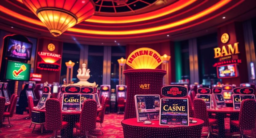 Live table games at H31 Casino