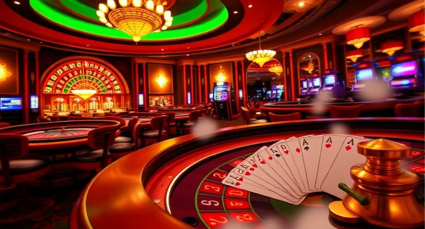 Modern H31 casino game lobby