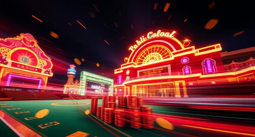 Diverse slot machines at H31